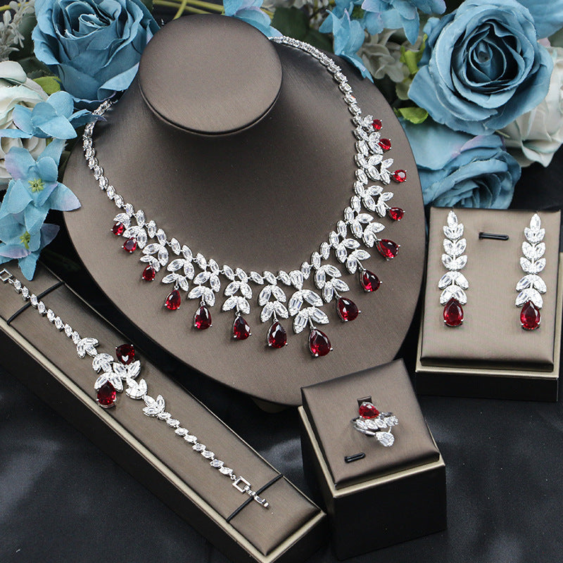 Korean Bridal Wedding Jewelry Set