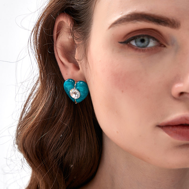 Fashion Heart-Shaped Earrings