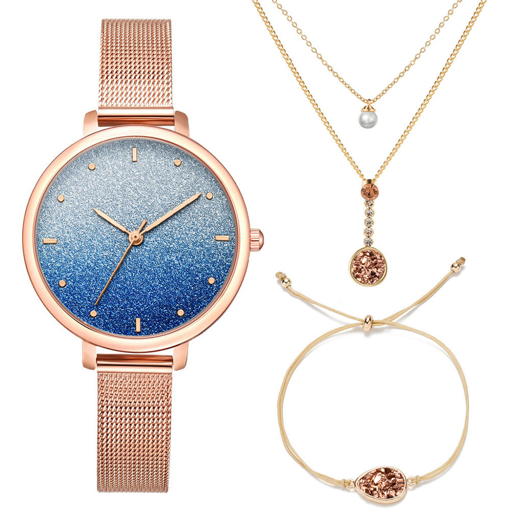 Elegant Women’s Watch and Bracelet Set