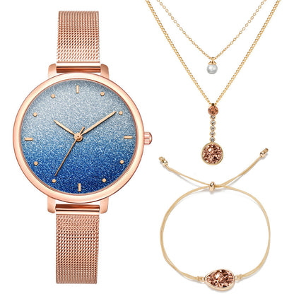 Elegant Women’s Watch and Bracelet Set