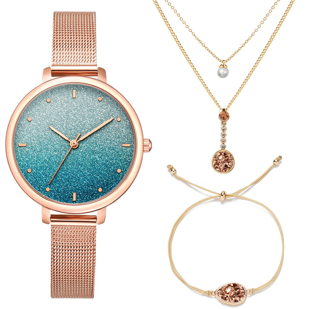 Elegant Women’s Watch and Bracelet Set