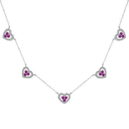 S925 Sterling Silver Clavicle Necklace