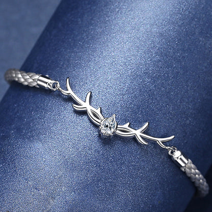 Elegant Sterling Silver Bracelet