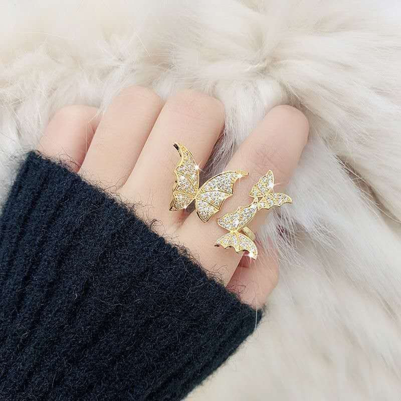 Turnable Anxiety Ring with Beads