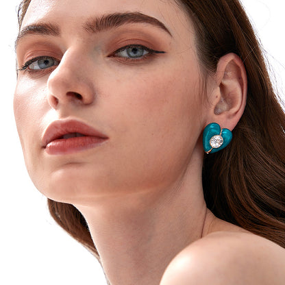 Fashion Heart-Shaped Earrings