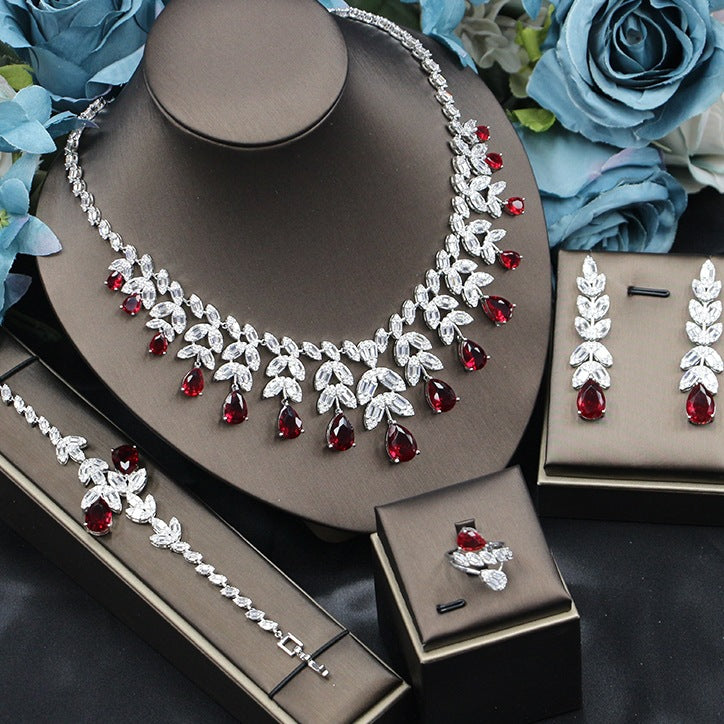 Korean Bridal Wedding Jewelry Set