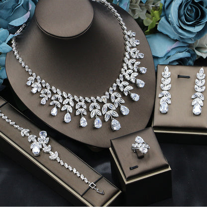 Korean Bridal Wedding Jewelry Set