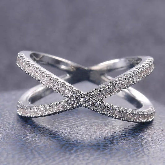 Elegant Gold Cross Ring