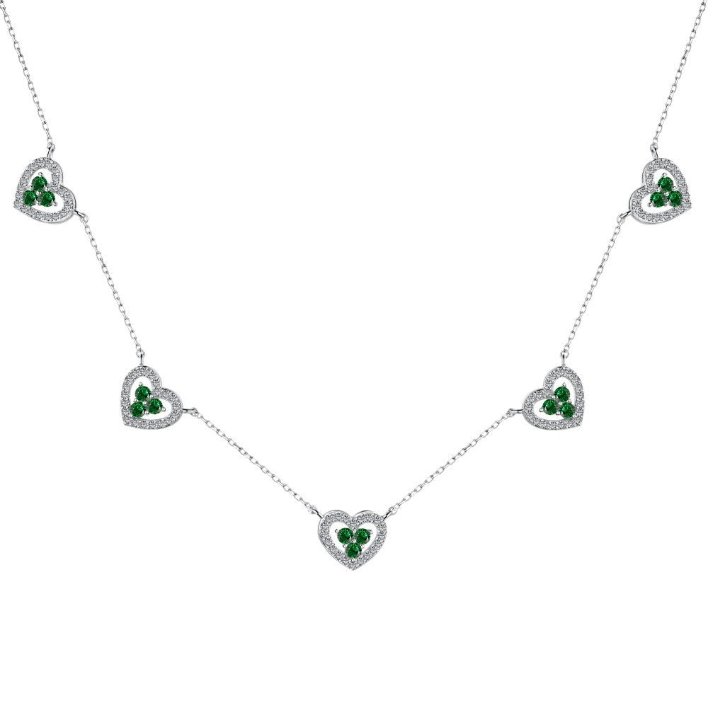 S925 Sterling Silver Clavicle Necklace