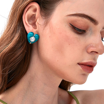 Fashion Heart-Shaped Earrings