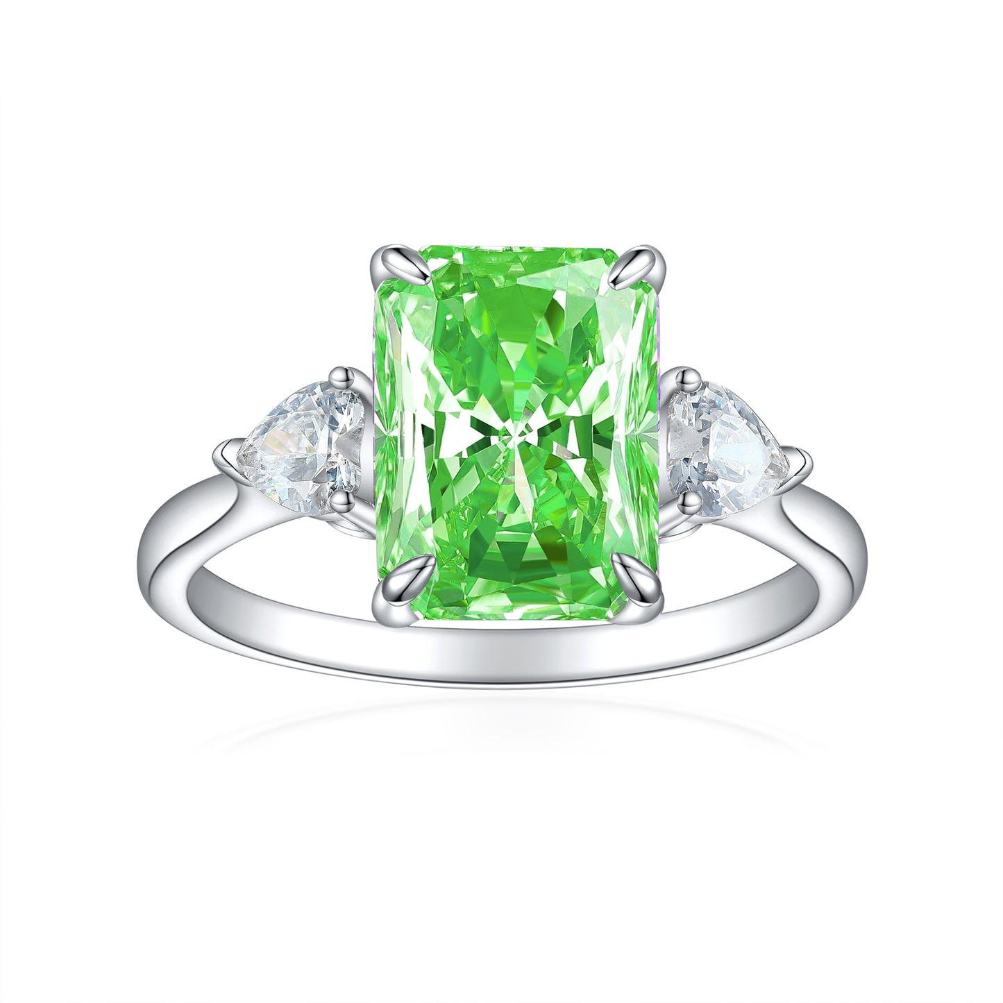 Colorful Rhinestone Love Ring