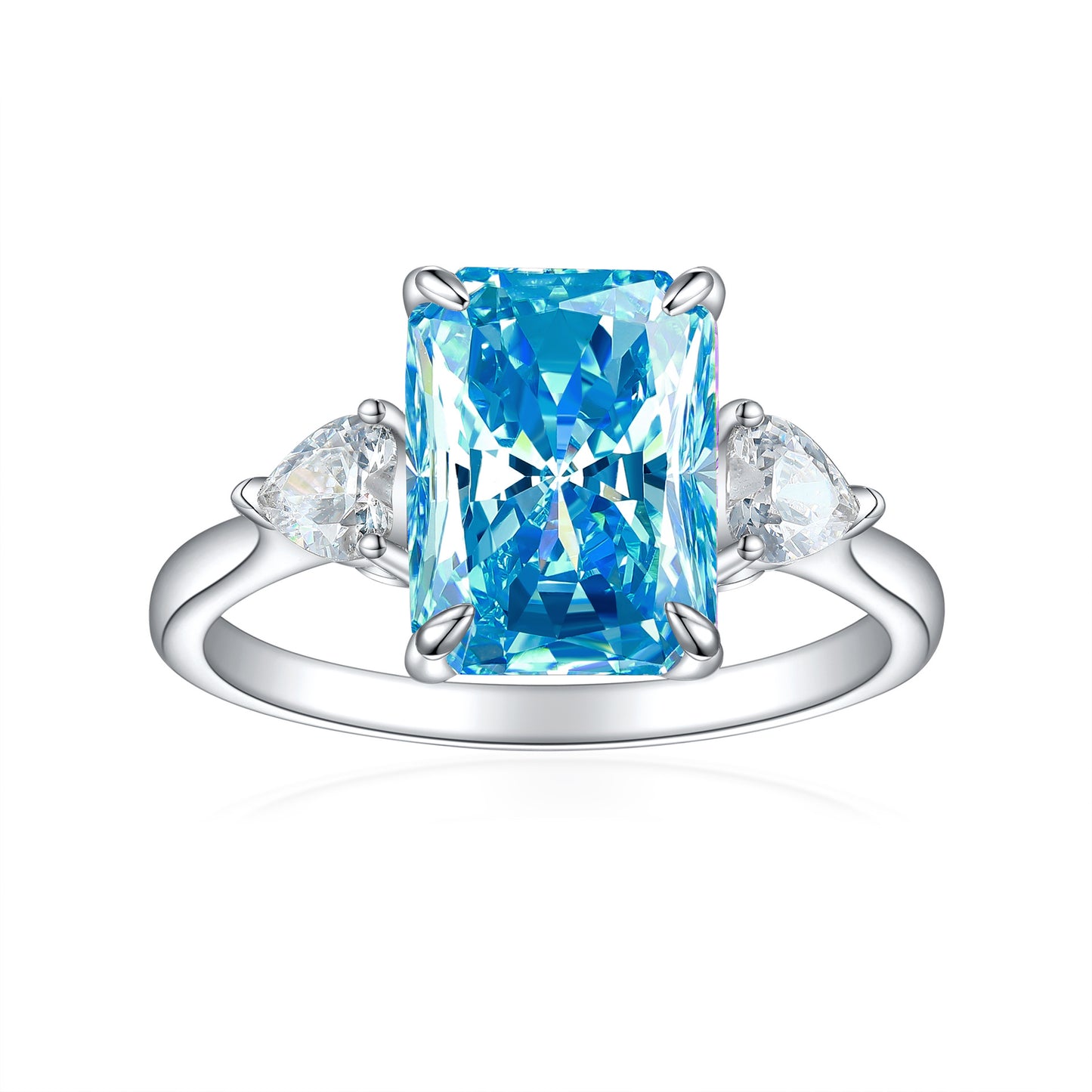 Colorful Rhinestone Love Ring