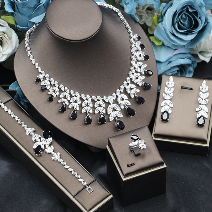 Korean Bridal Wedding Jewelry Set