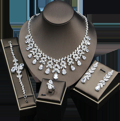 Korean Bridal Wedding Jewelry Set