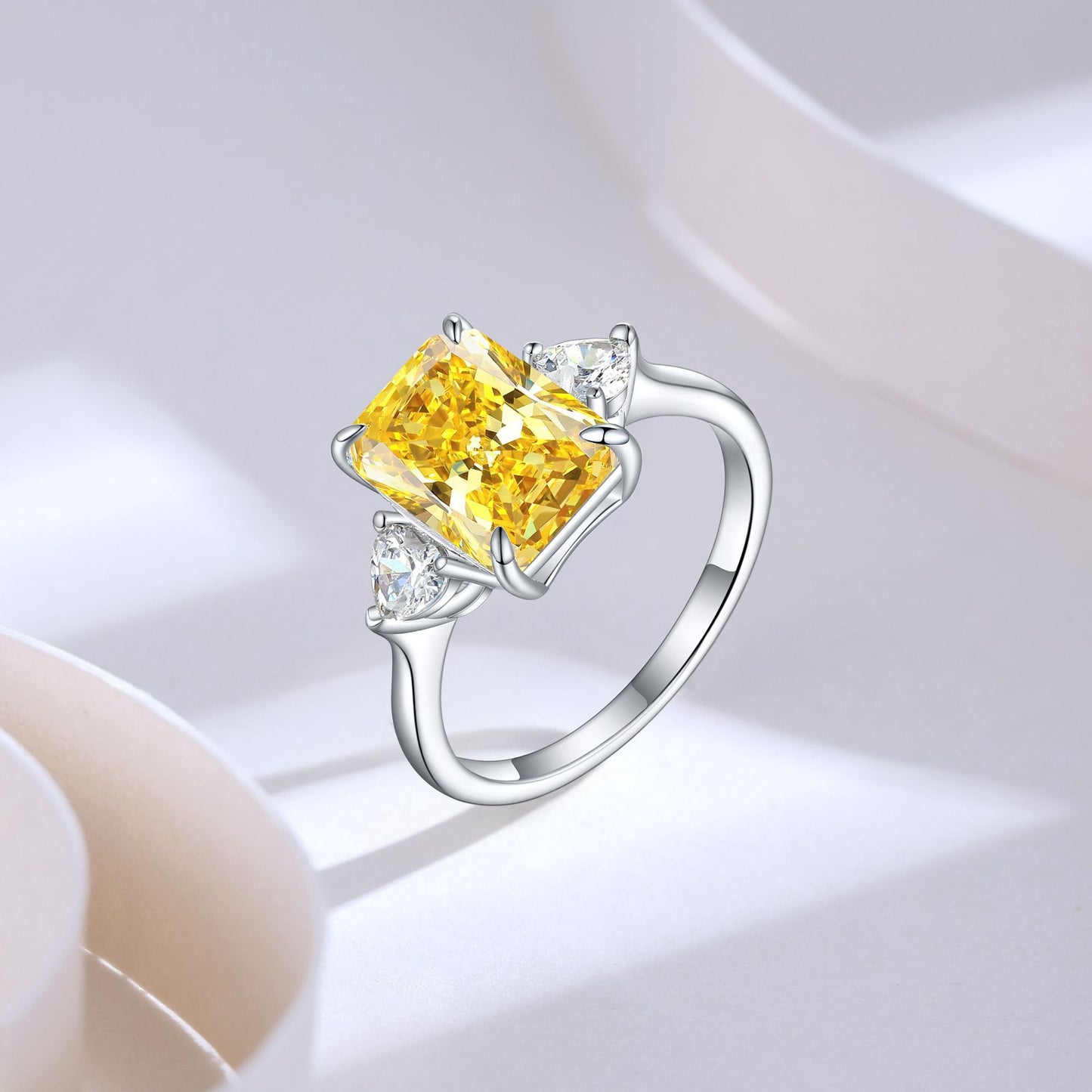 Colorful Rhinestone Love Ring