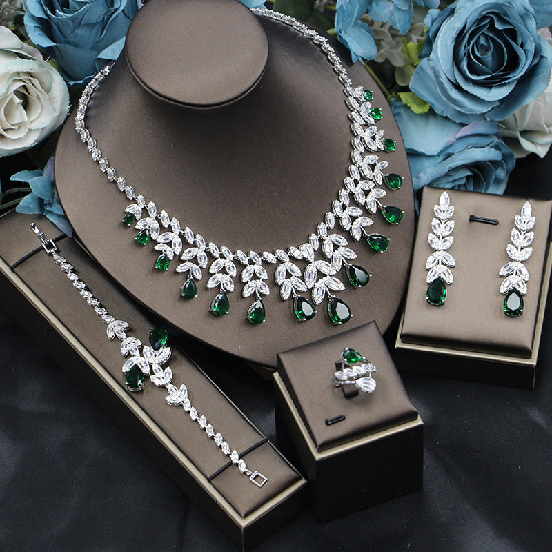 Korean Bridal Wedding Jewelry Set